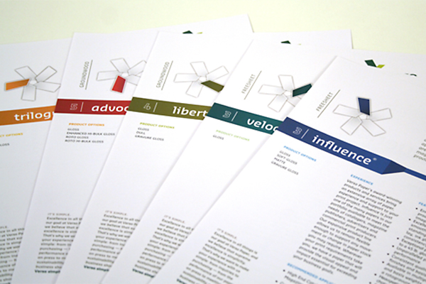 Verso Product Sell Sheets