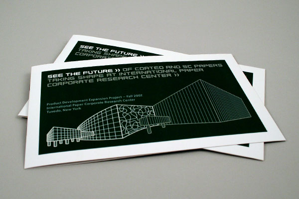 In the absence of photos, advance communications featured line drawings (by illustrator Christoph Niemann) and heralded the work the expanded facility would allow — anticipating the papers of the future.