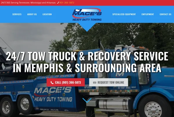 Mace's Website Homepage