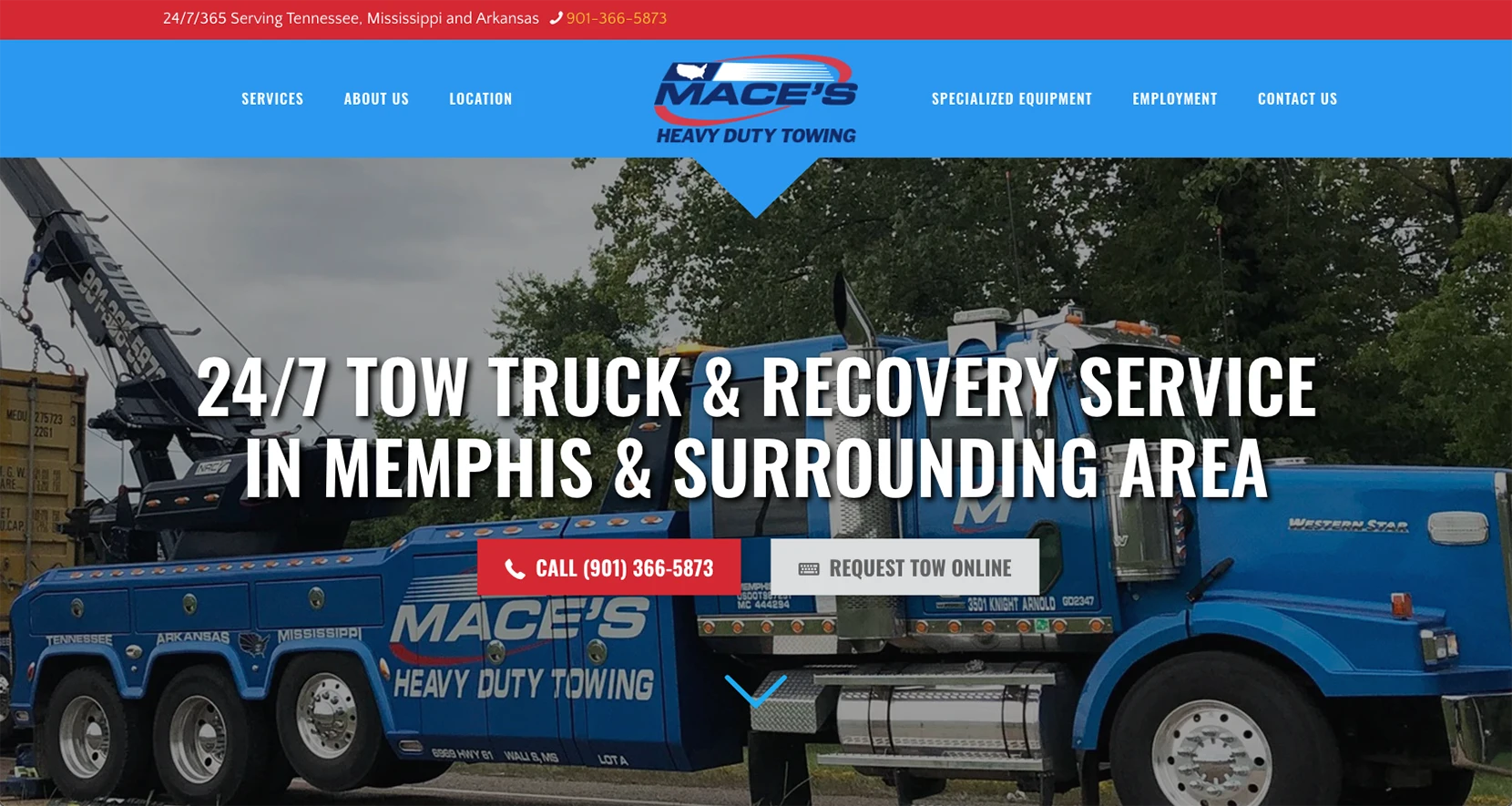 Mace's Website Homepage